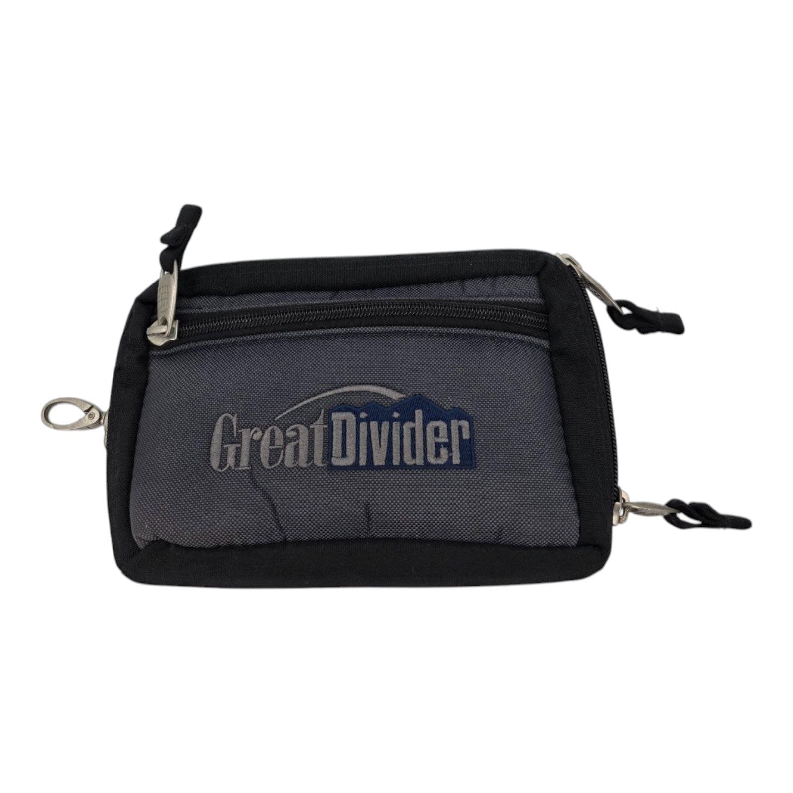Great Divider Zippered Clip-On Bag Attachment Tee & Golf Score Card Holder