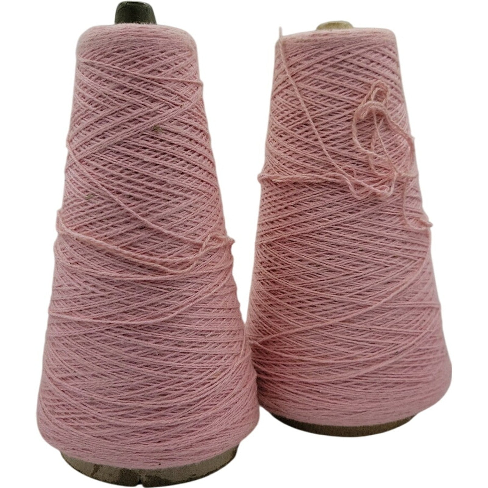 Vintage National Spinning 2/24 Acrylic Cone Yarn Jewel Blue M-98 Lot of 2