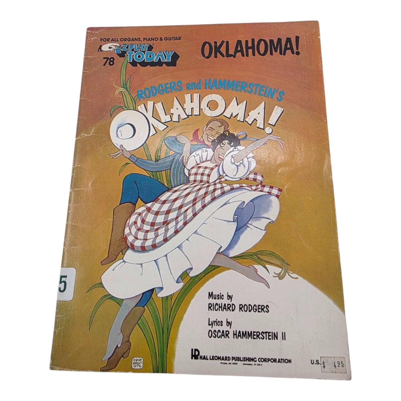 E-Z Play Today 78 Rodgers and Hammerstein’s Oklahoma for Organs Piano & Guitar