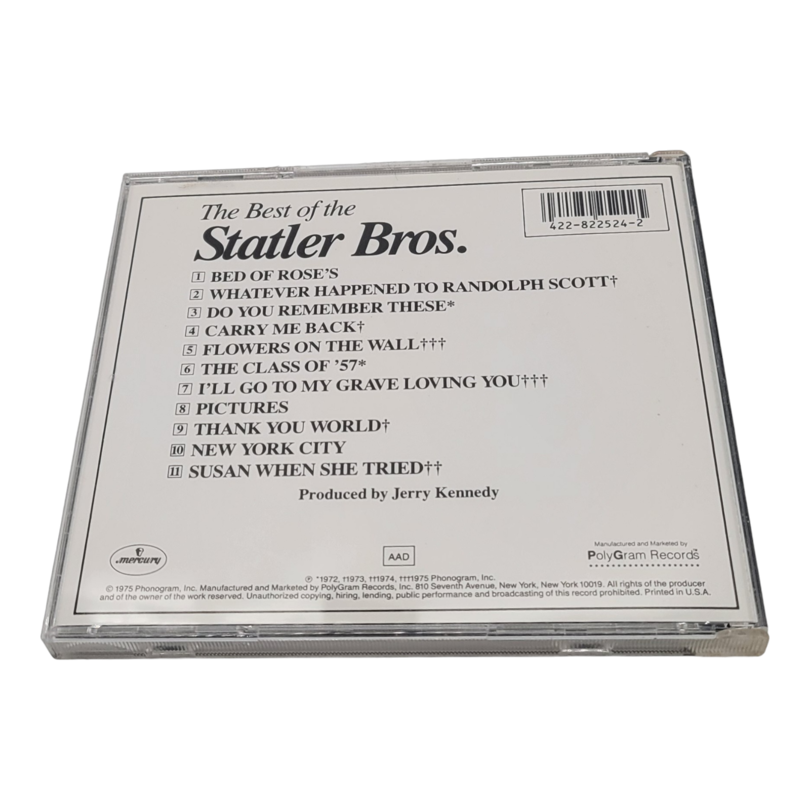 The Statler Brothers 4 CD Bundle - Gospel, Farewell Concert & Best of Collection