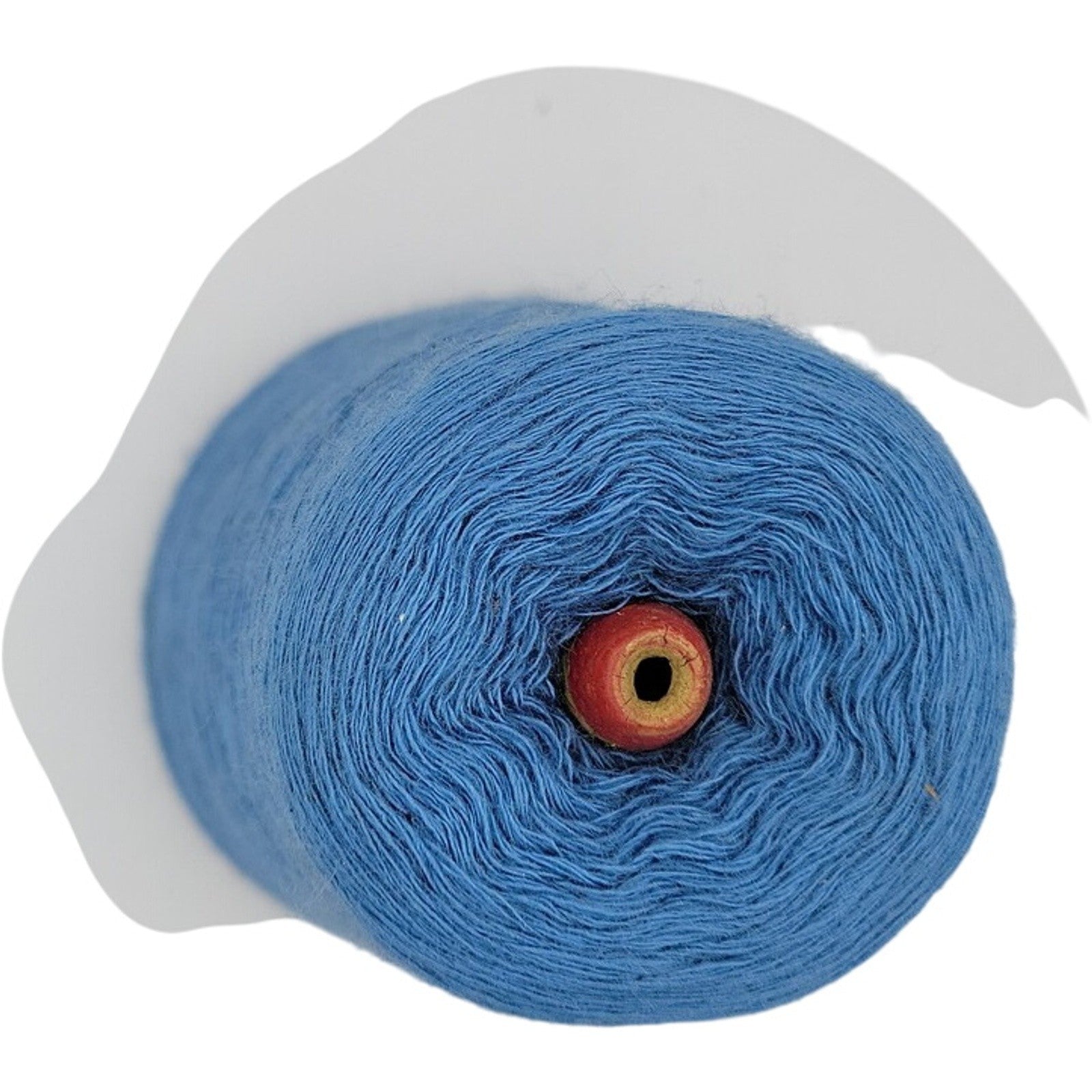 Vintage Phoenix Dye Works Med Navy Blue 1/24 Acrylic Chempun Weaving Yarn Cone