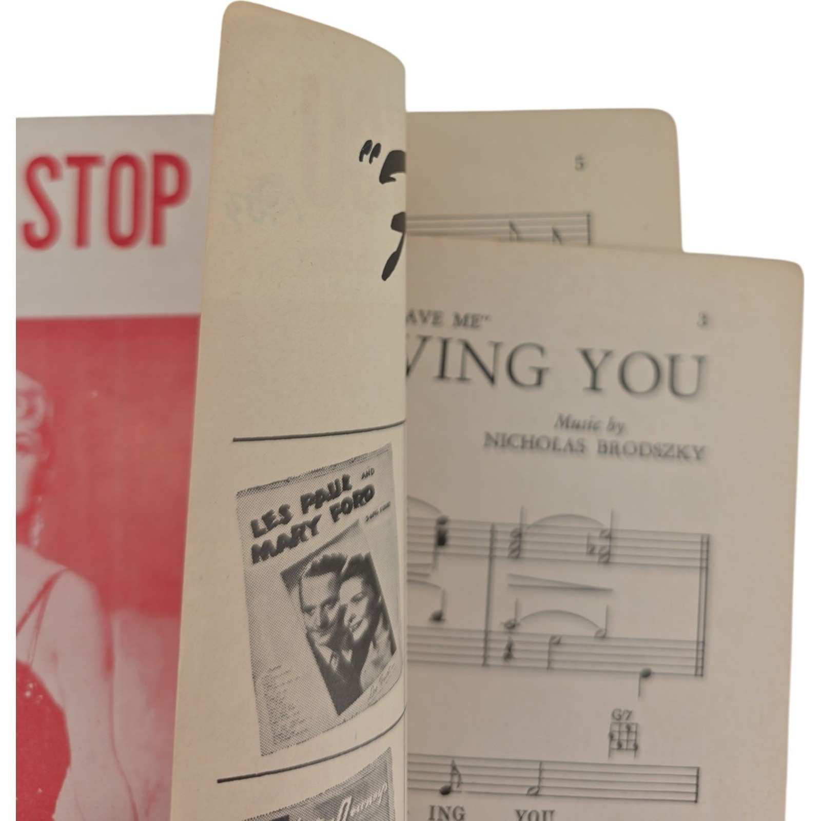 I’ll Never Stop Loving You Sheet Music by Cahn & Brodszky fr Love Me or Leave Me