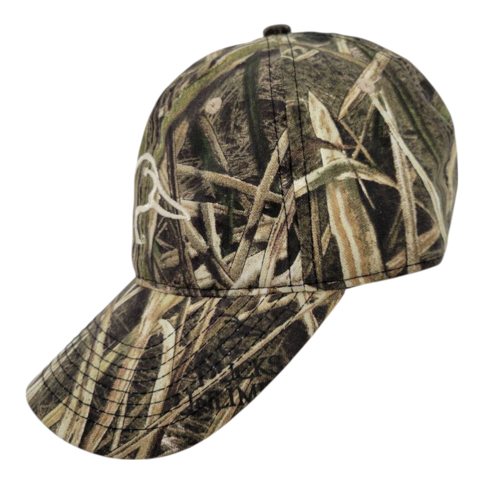 Ducks Unlimited Mossy Oak Camo Adjustable Strapback Hat by Outdoor Cap