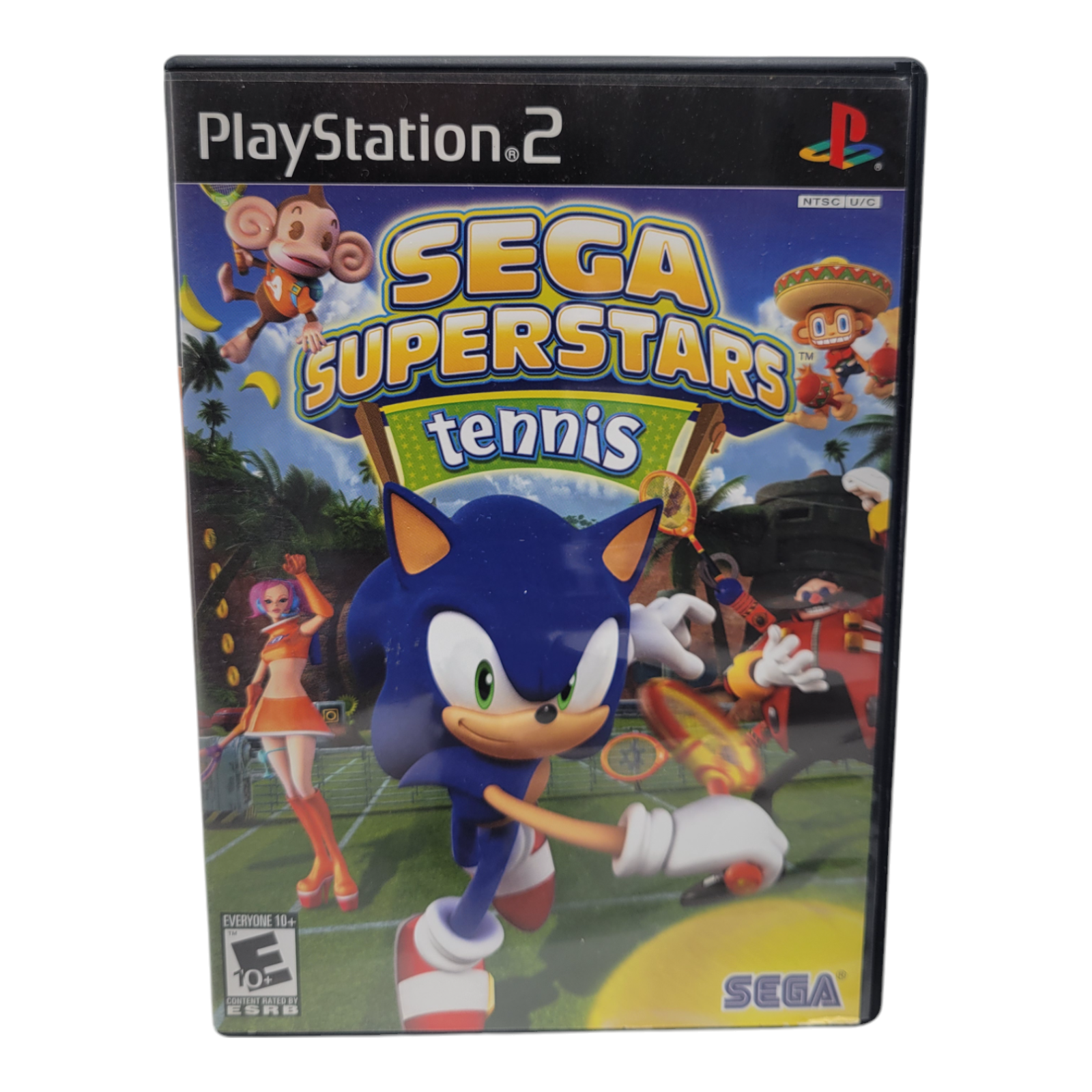 SEGA Superstars Tennis Sonic Riders Zero Gravity PlayStation 2 PS2 2008