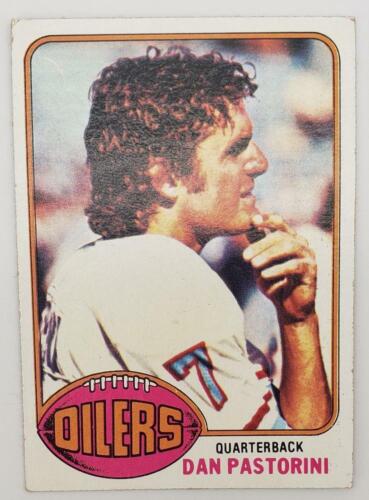 1976 Topps Chewing Gum Football Cards Houston Oilers