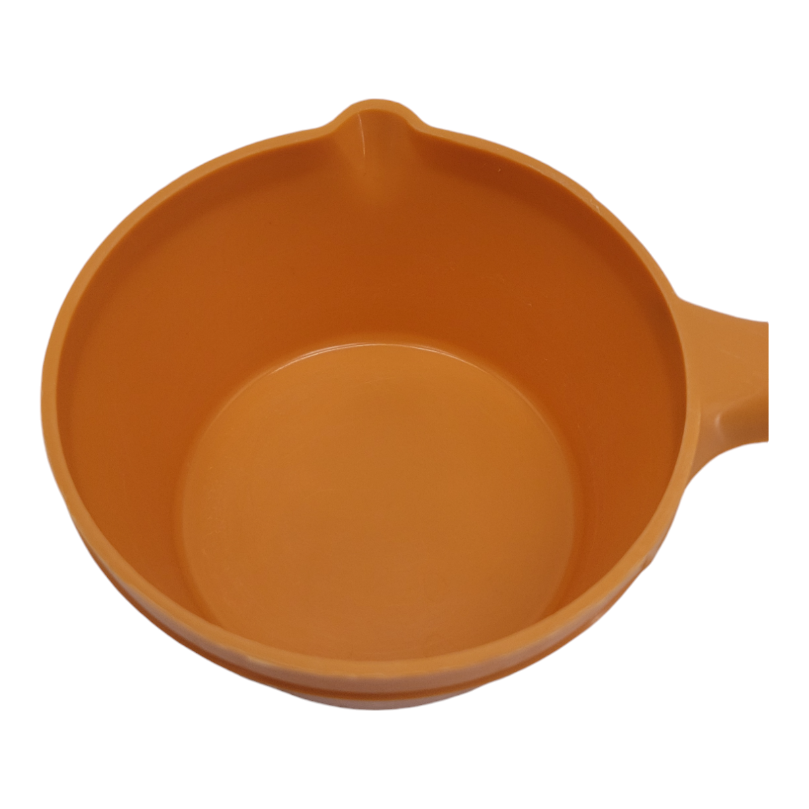 Vintage Plastic Measuring Cup Orange 1/2 Cup