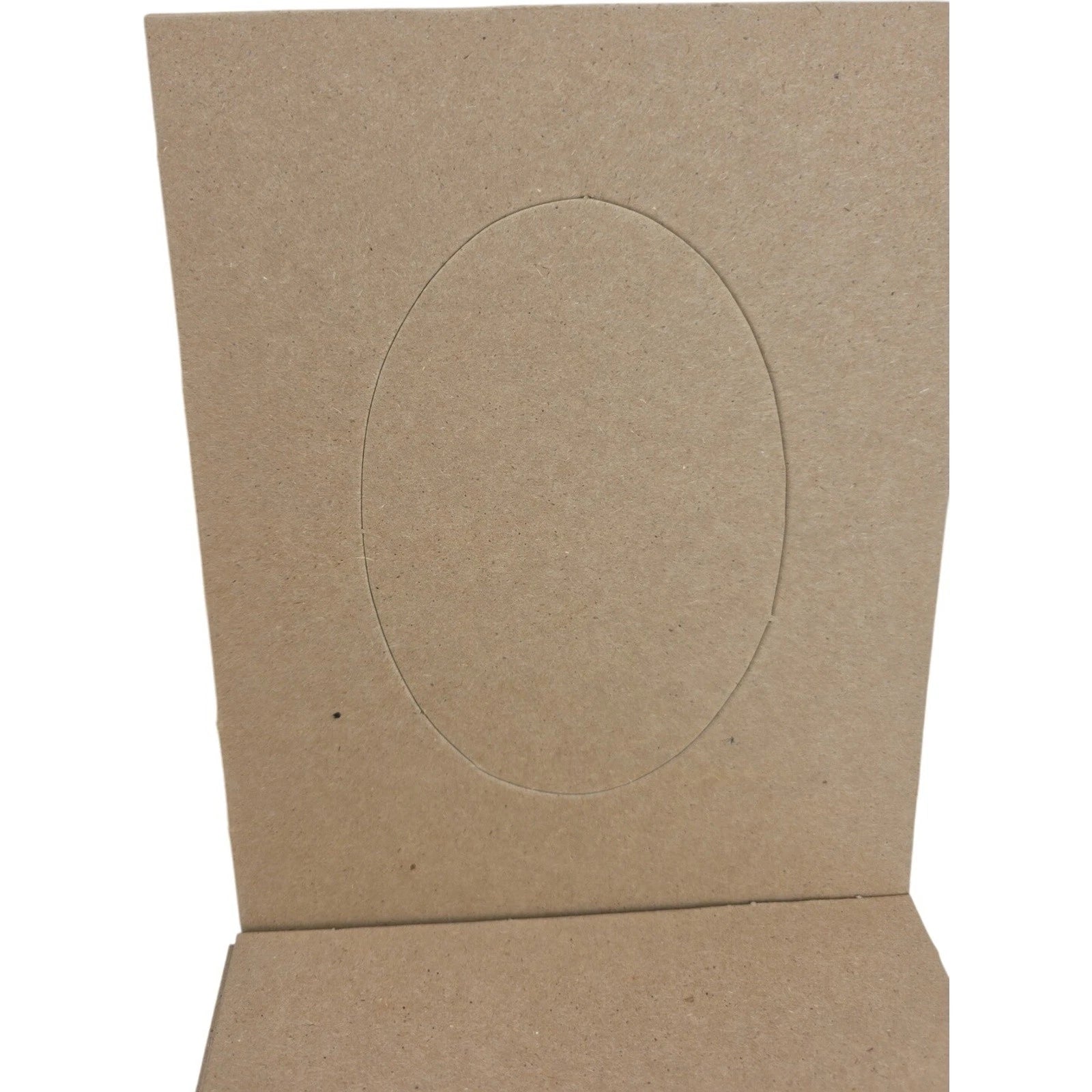 Assorted Cardboard Oval and Heart Mat Boards with Back Boards and Easel Stands