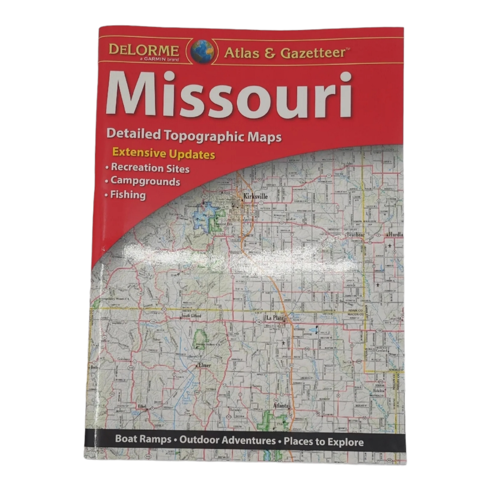 DeLorme Topographic Atlas and Gazetteer Missouri Detailed Topographic Maps