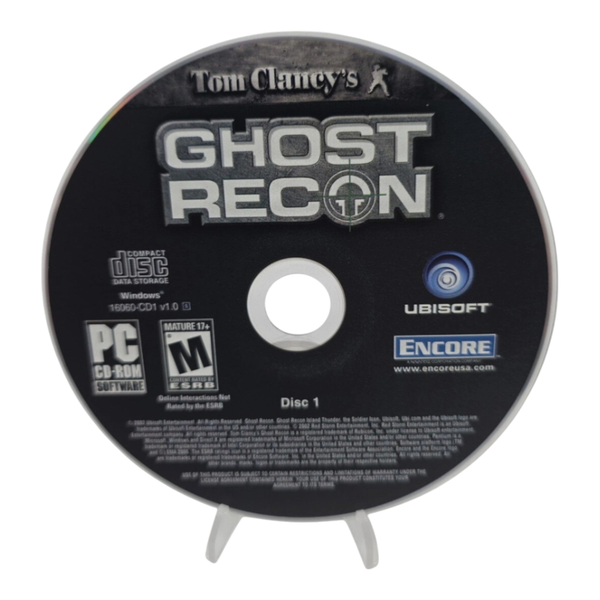 Tom Clancy’s Ghost Recon & Ghost Recon: Island Thunder PC Ubisoft Game Set