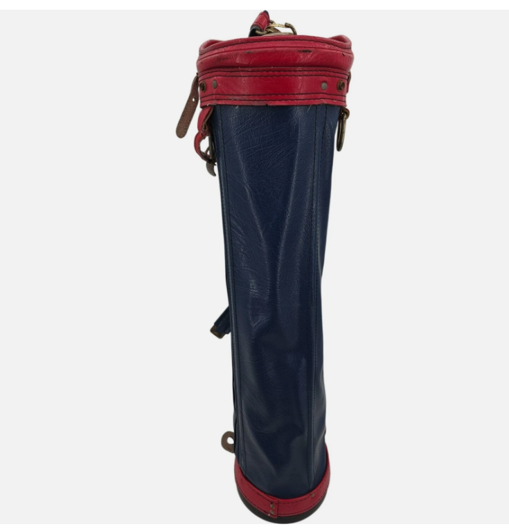 Hogan Golf 3 Divider Golf Bag Red White And Blue With Carry Strap & Rain Cover