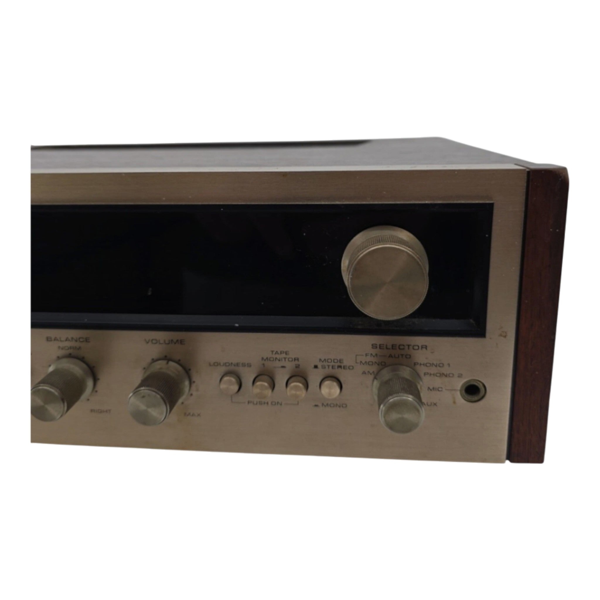 Pioneer SX-626 Vintage Stereo Receiver For Parts/Non Working Wood Case Japan