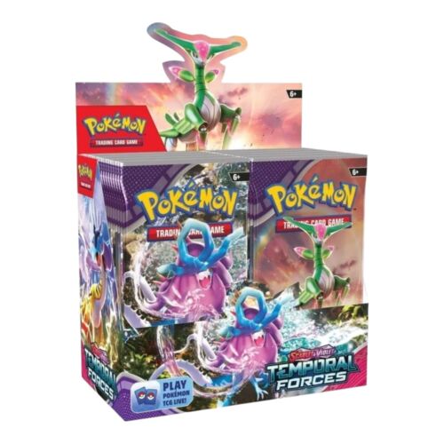 Nintendo Pokemon TCG Scarlet and Violet Temporal Forces Booster Box 36 Packs