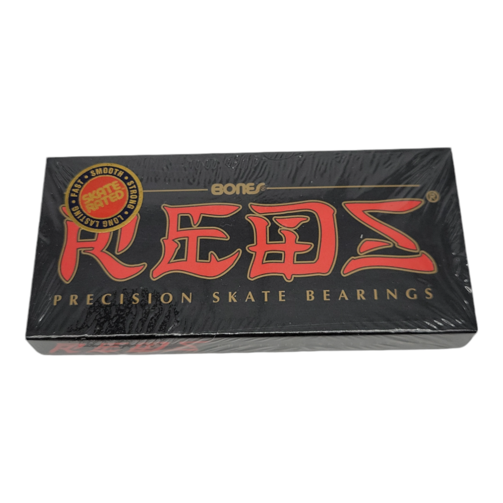 Bones REDS Skateboard Bearings 8-Pack 8mm Precision