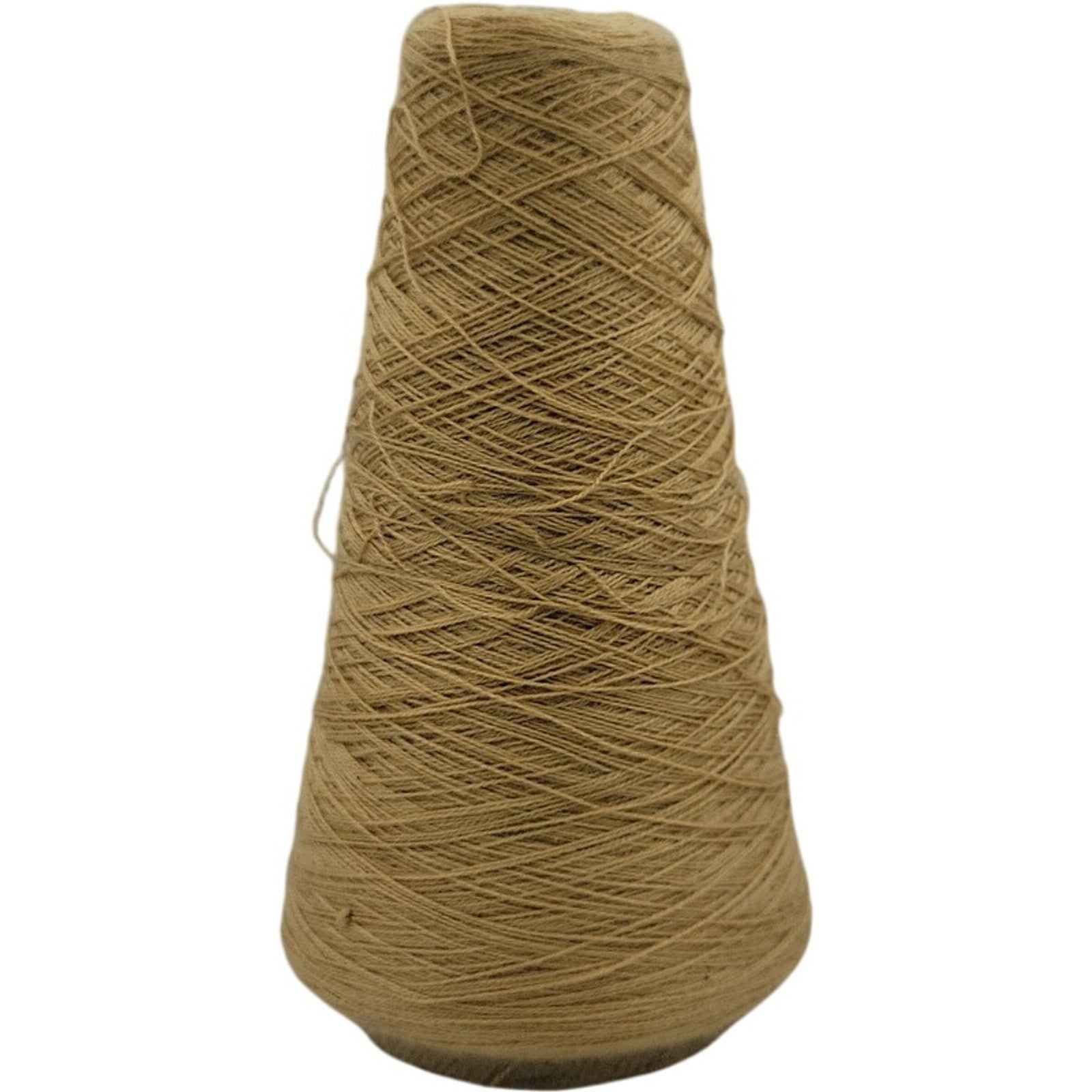 Vintage 1980s Pisgah Yarn 2/24 Acrylic Yarn Cone Honey 08678