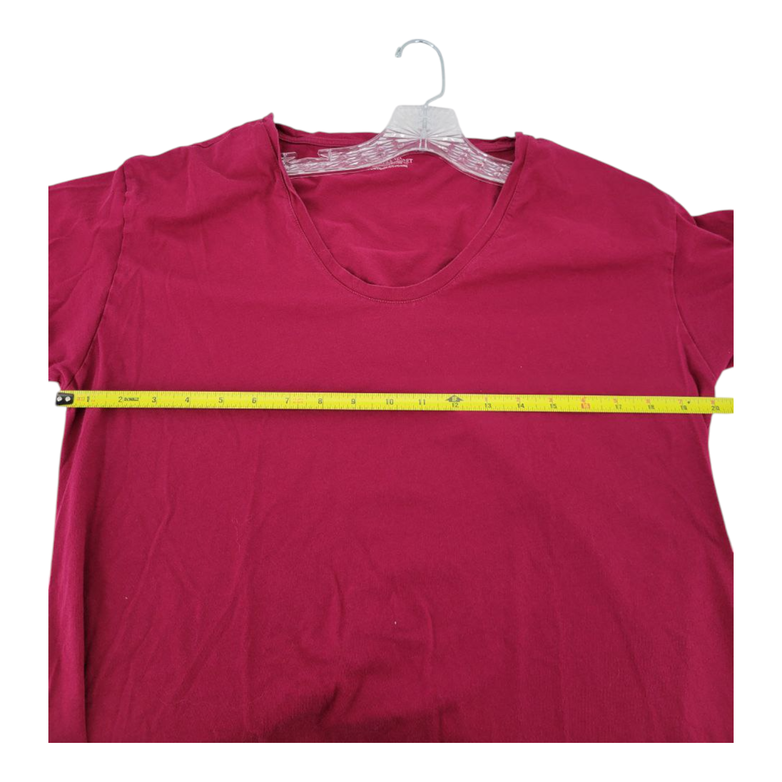 Victorias Secret Womens T Shirt Pink Short Sleeve V Neck Cotton Size M L