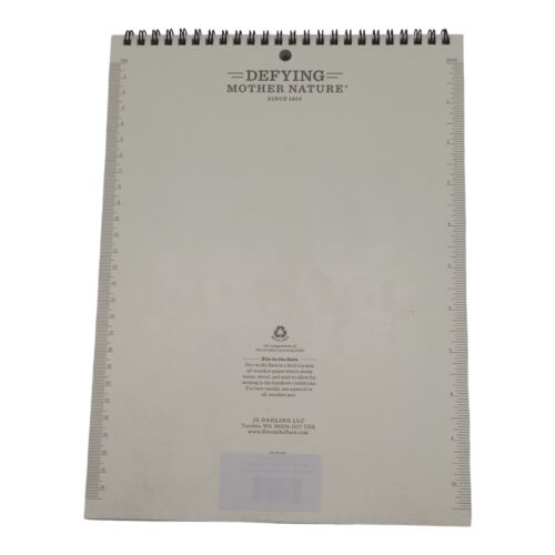 Rite In The Rain All Weather Legal Pad 8.5" x 11" Gray Cover Legal Pattern LP785