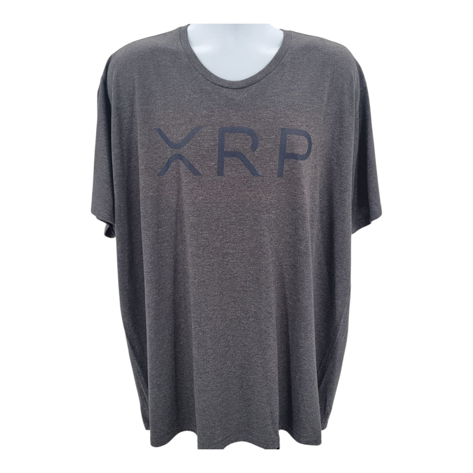 XRP Mens Gray Cotton Poly Blend S/S T-Shirt Size 3XL