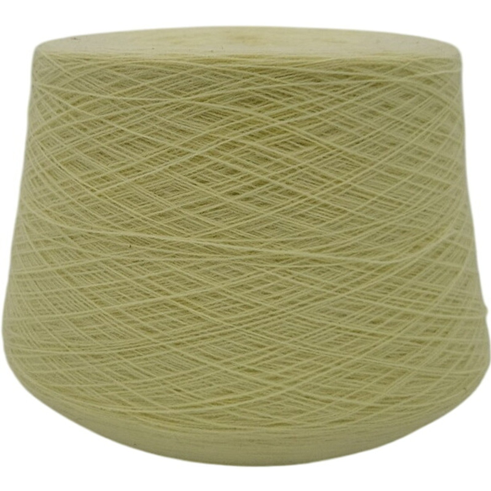 Vintage National Spinning 2/24 Acrylic Weaving Knitting Yarn Lemon Lot 020792