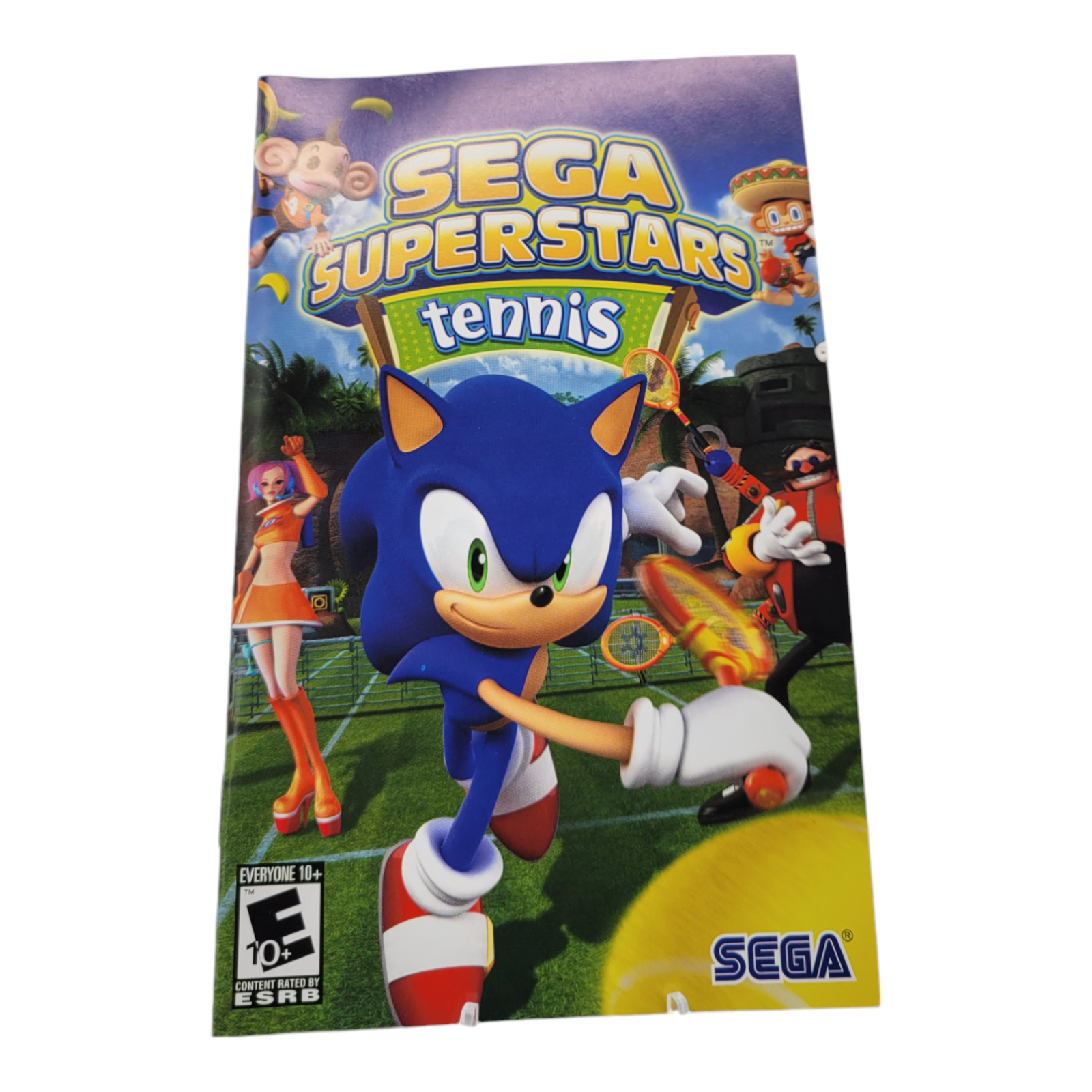 SEGA Superstars Tennis Sonic Riders Zero Gravity PlayStation 2 PS2 2008