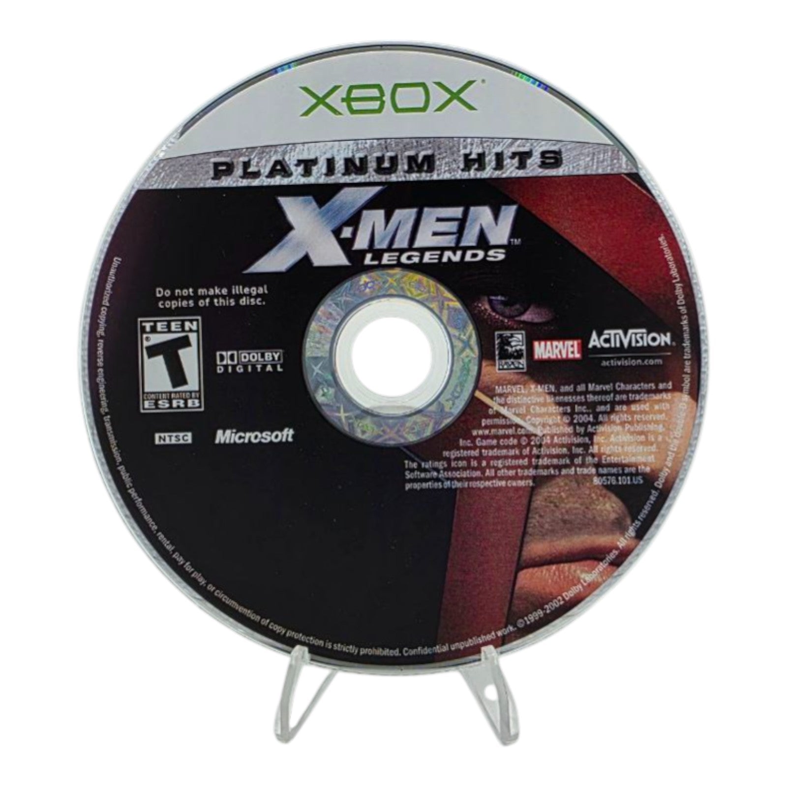 Xbox Platinum Edition X-Men Legends Complete with Manual Tested 2004