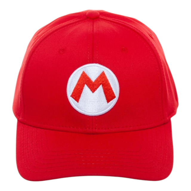 Bioworld Hat Flex Fit Super Mario Bros Mario Red