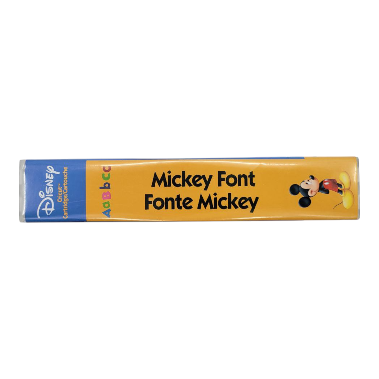 Cricut Disney Cartridge Mickey Font Classic Disney Alphabet & Shapes 290361