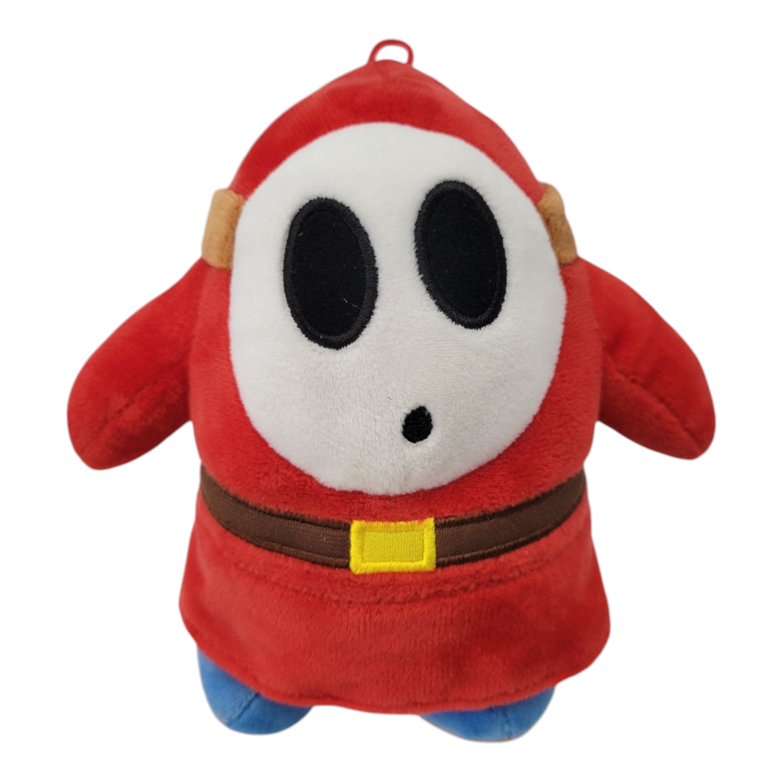 Super Mario Bros Shy Guy 7" Plush Red Collectible Stuffed Toy Red