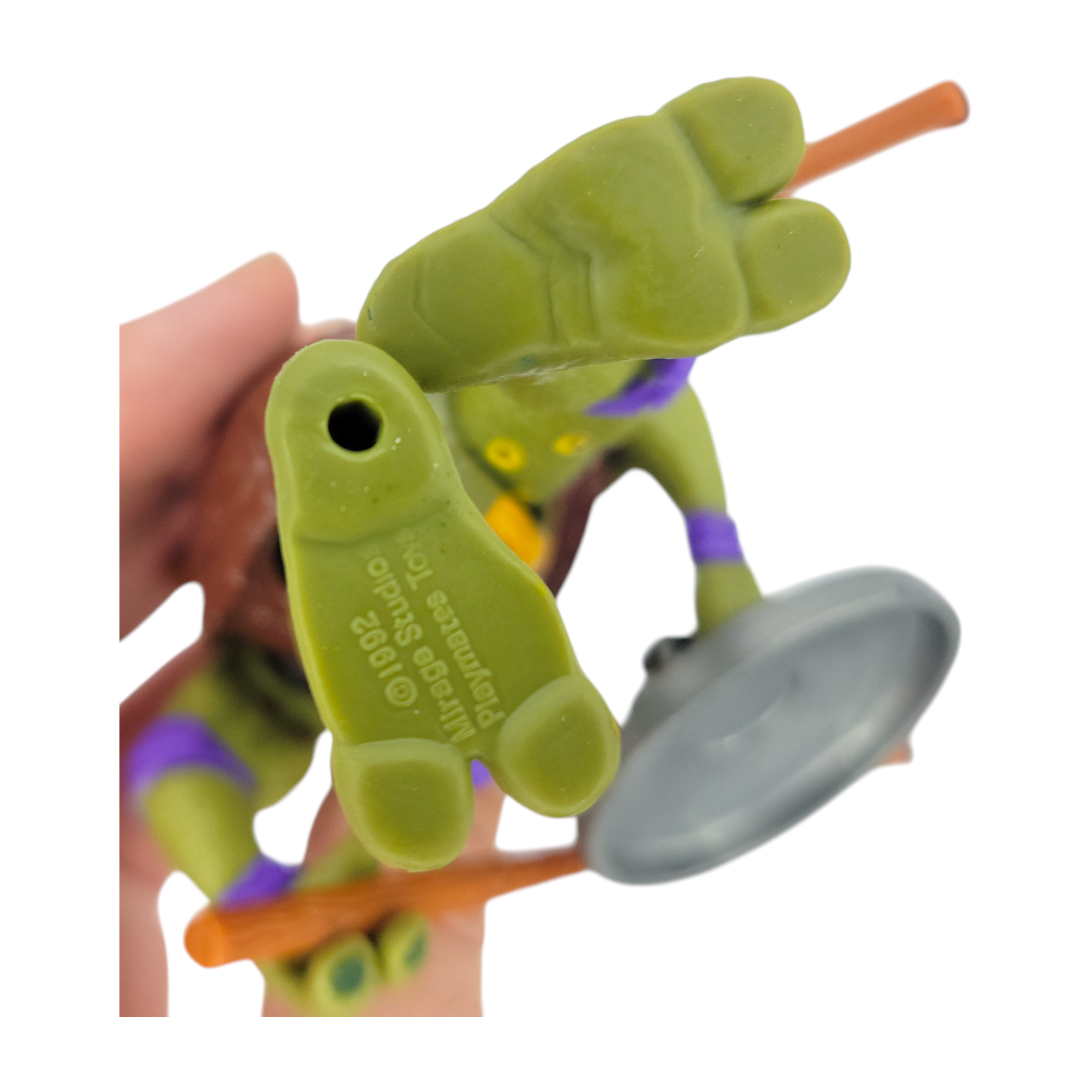 1992 Playmates Toys TMNT Movie Star Donatello Action Figure with Weapons