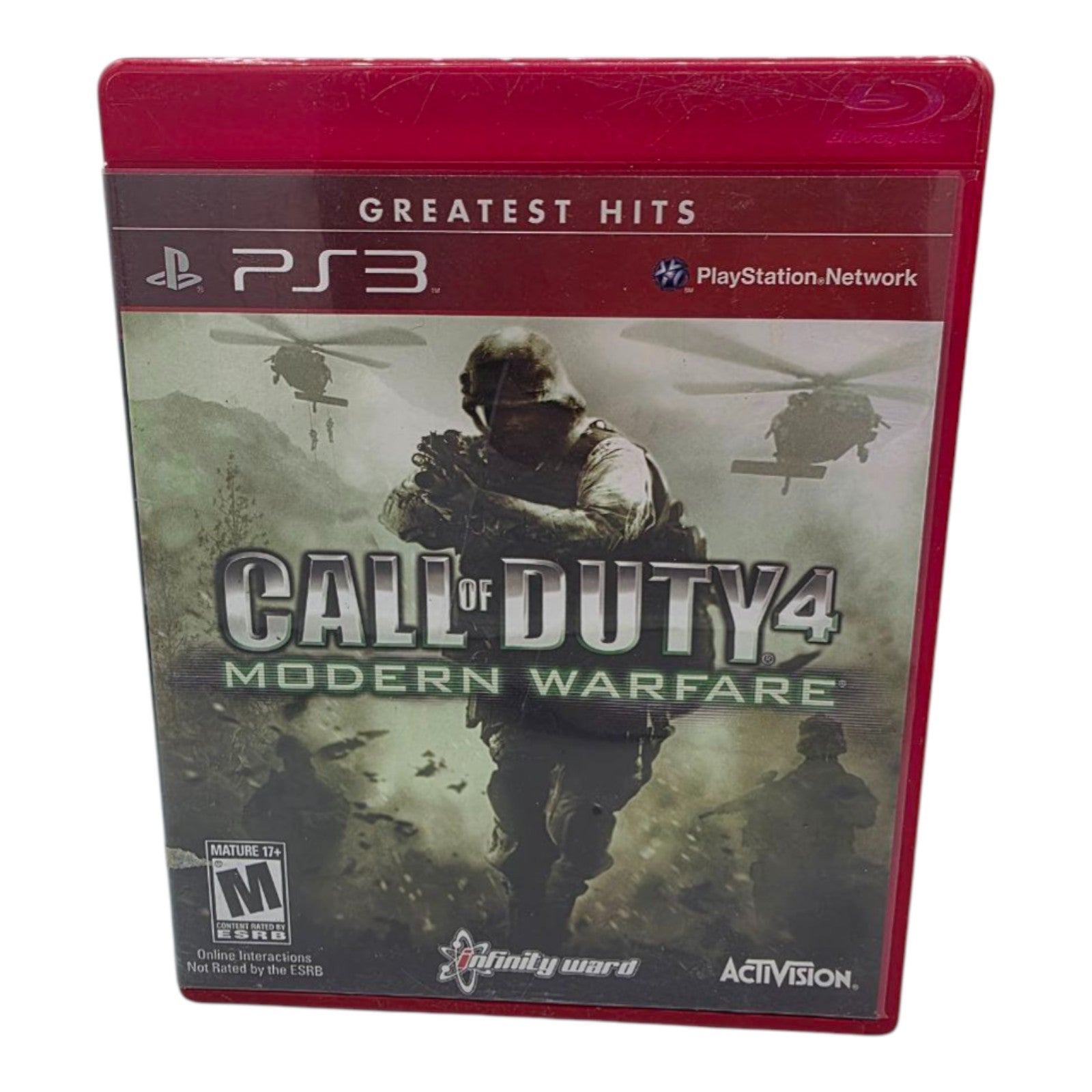 Call of Duty 4 Modern Warfare PS3 Greatest Hits Complete with Manual Tested 2007