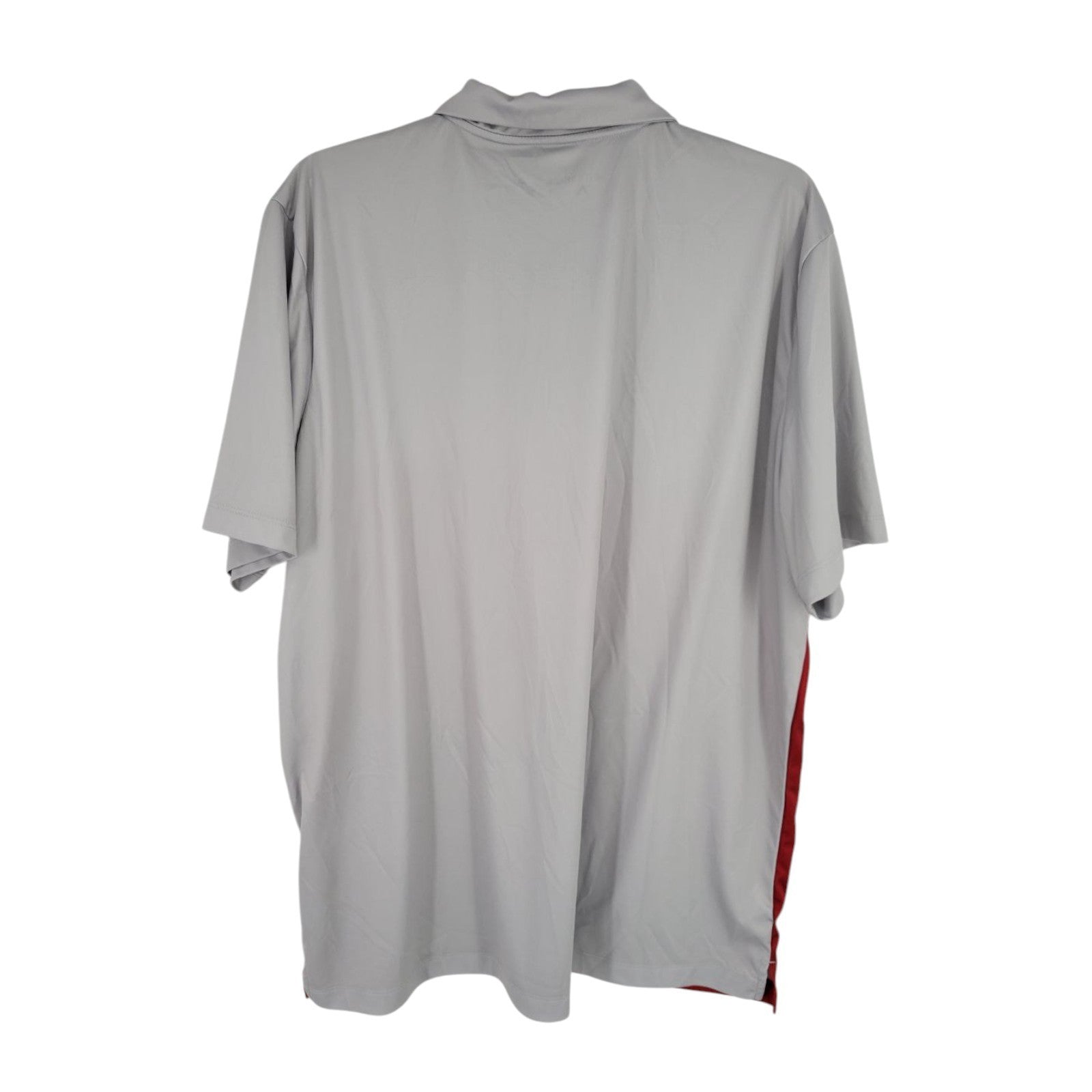 Antigua Tampa Bay Buccaneers Polo Shirt XL Gray Red NFL Golf Short Sleeve