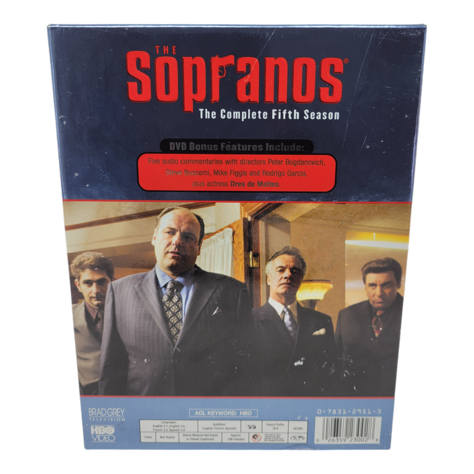 The Sopranos Seasons 1-5 DVD TV Season Sets James Gandolfini