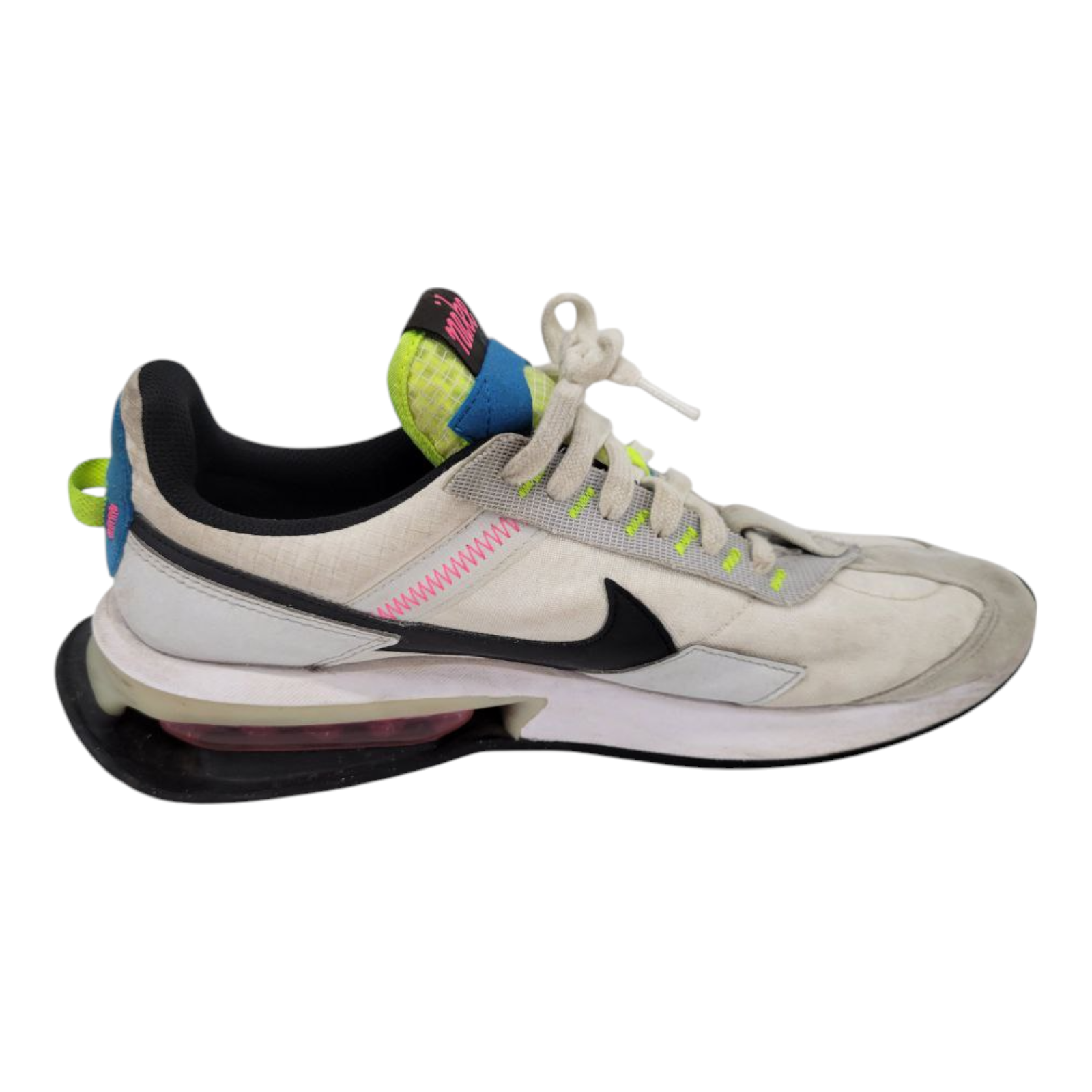 Nike Air Max Pre-Day DZ4399-100 White Pure Paltinum Volt Mens Size 11.5