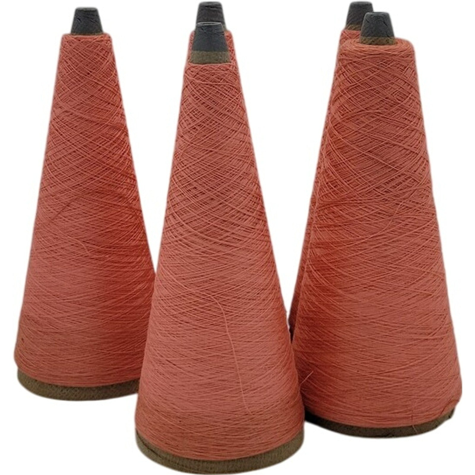 Vintage SCT 40/2 Durefe 139 Peach Cone Yarn 109785 100% Cotton Lot of 5