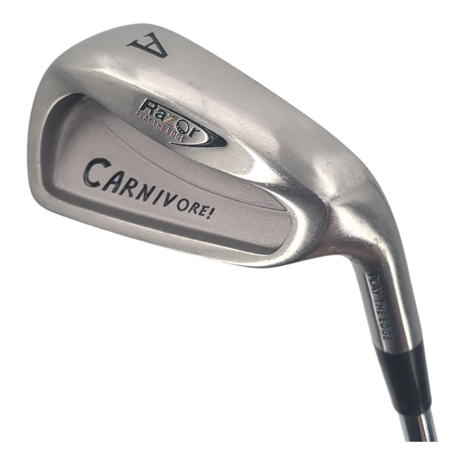 Razor Carnivore Play The Edge RH A Iron Mens Steel Shaft Champion Grip 37"