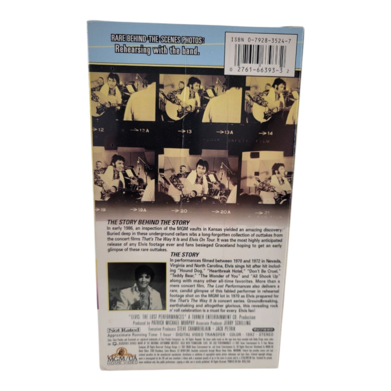Elvis The Lost Performances VHS 1992 MGM/UA Sealed Commemorative Edition