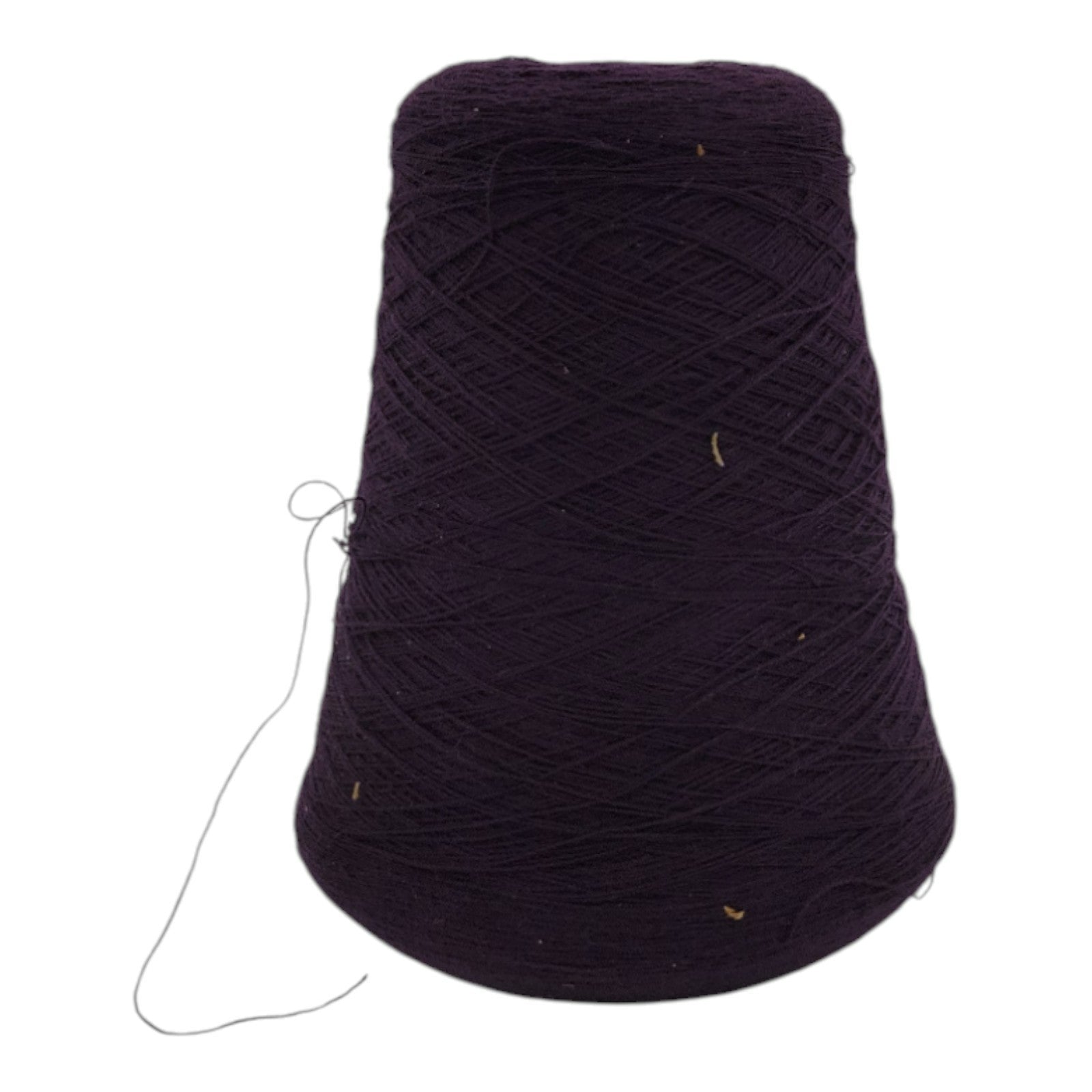 Vintage Elderberry Yarn Cone 2/24 Lot 2714