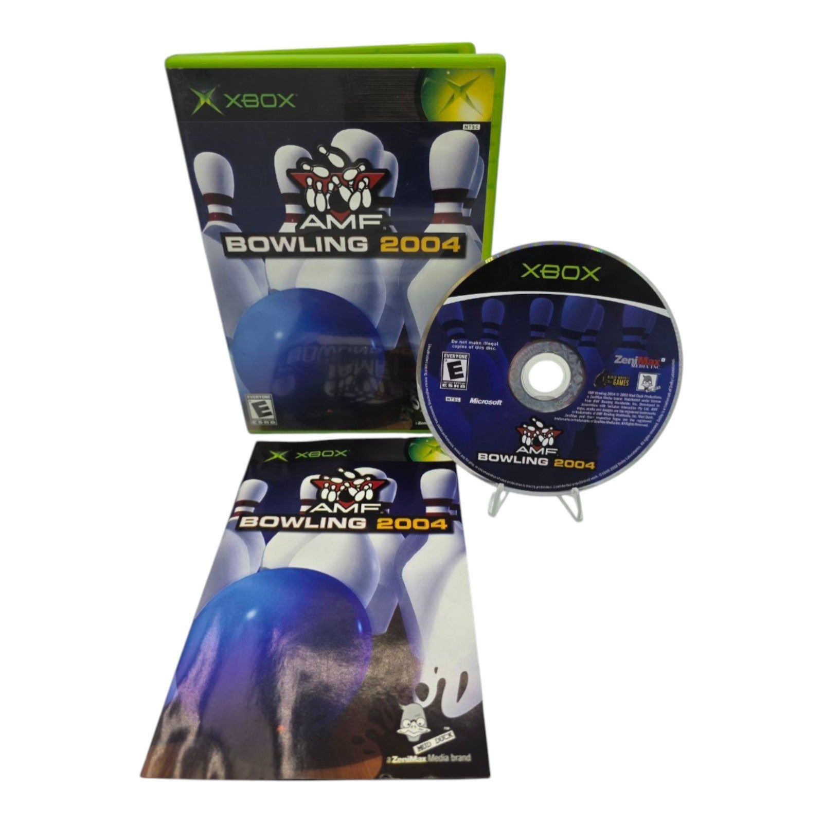 AMF Bowling 2004 - Microsoft Xbox Pristine Tested Authentic 180 Day Guarantee