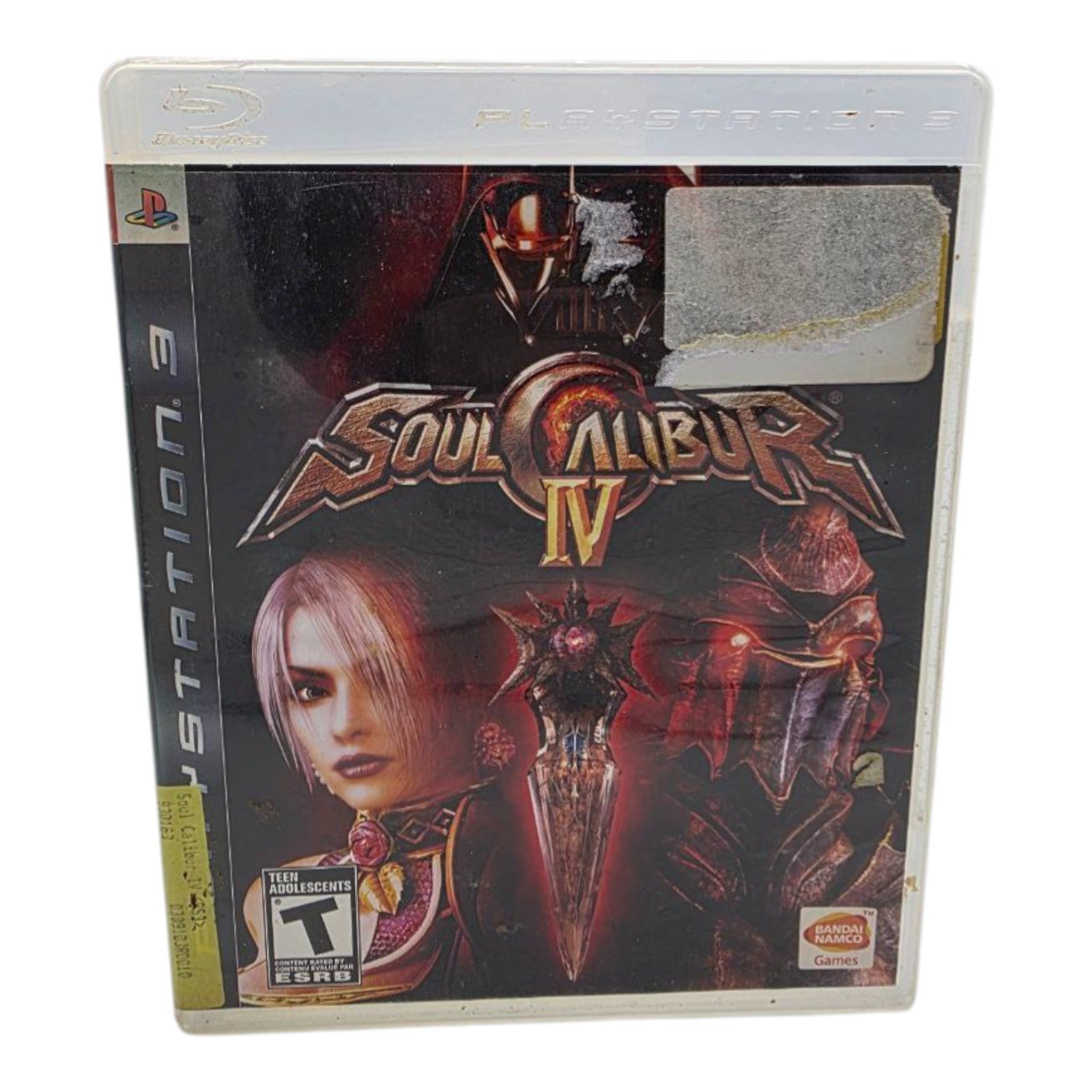 Soulcalibur IV Sony PlayStation 3 2008 PS3 Fighting Video Game Tested No Manual