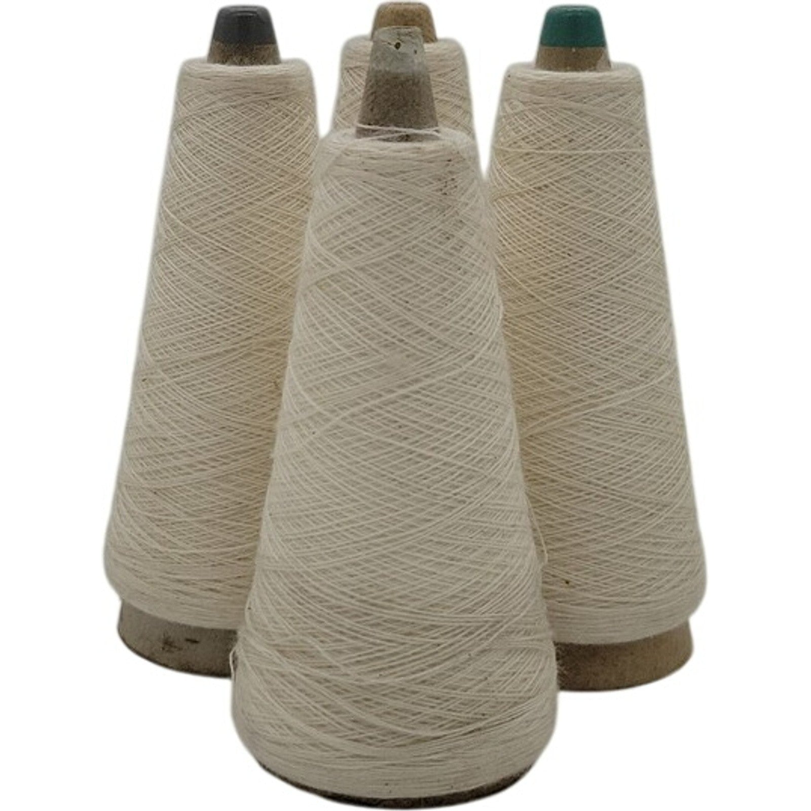 Vintage Acrylic Weaving Knitting Yarn Cream Lot of 4