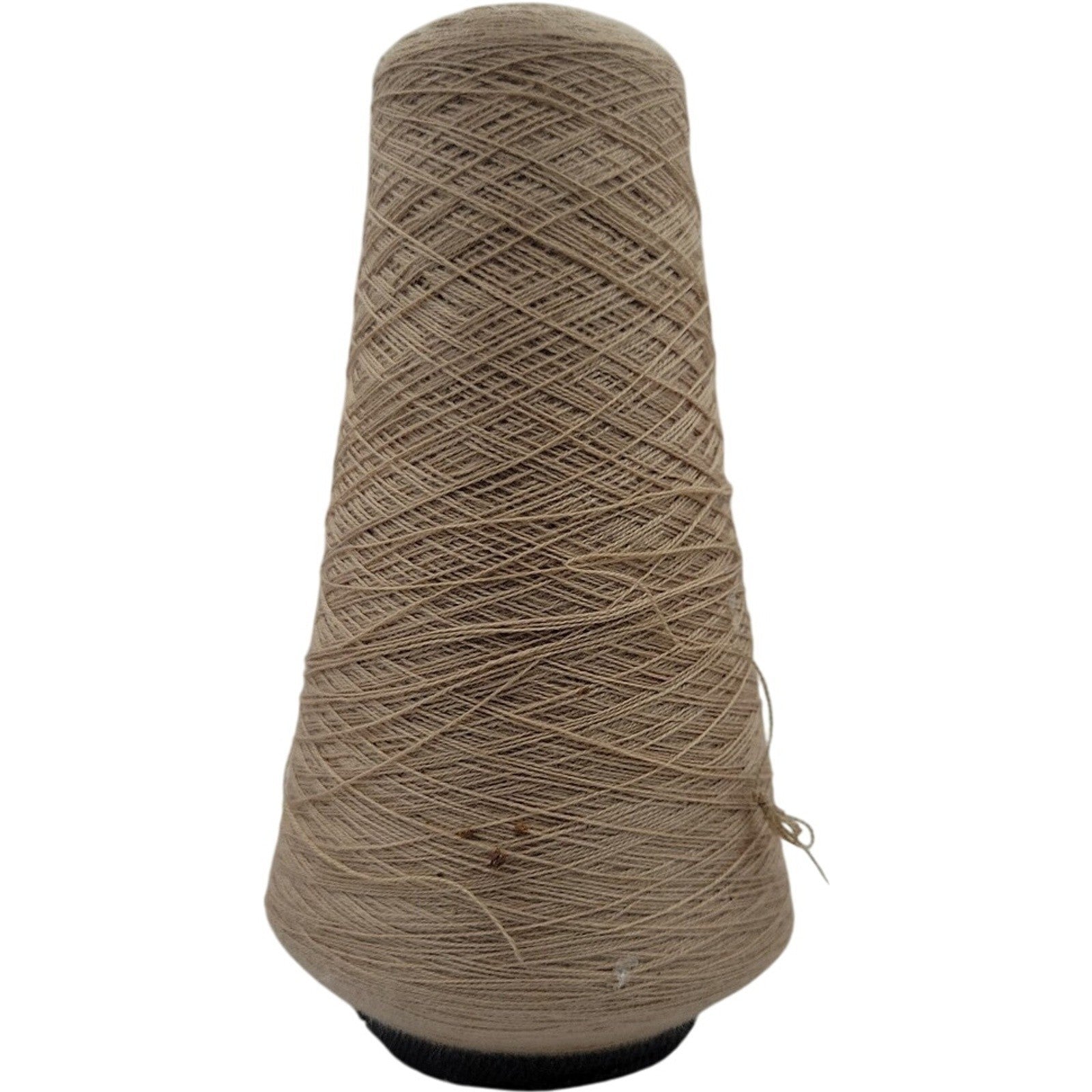 Vintage Pisgah Yarn 2/24 Taupe Weaving Knitting Cone Yarn Lot 4565