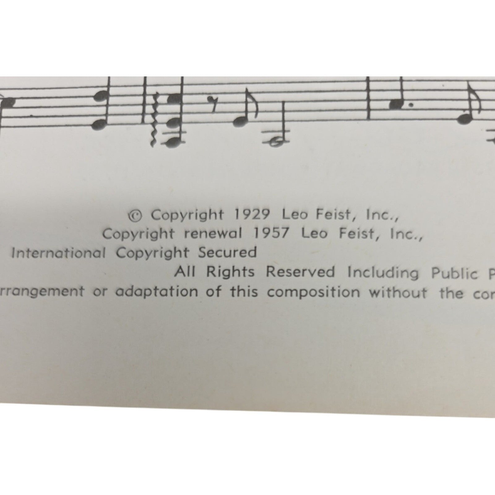 1929 Siboney Vintage Sheet Music Lyric & Music by Ernesto Lecuona & Dolly Morse