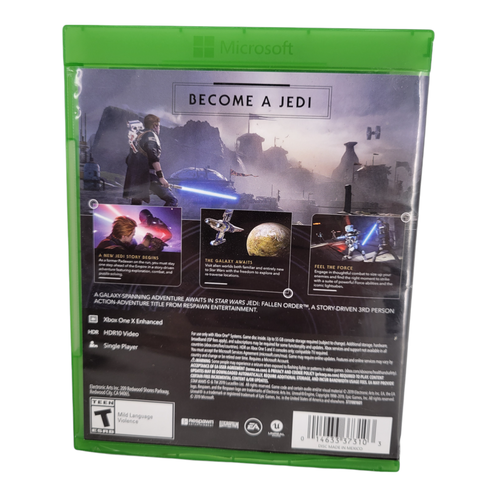 EA Star Wars Jedi Fallen Order Microsoft Xbox One 2019 Action Adventure Game