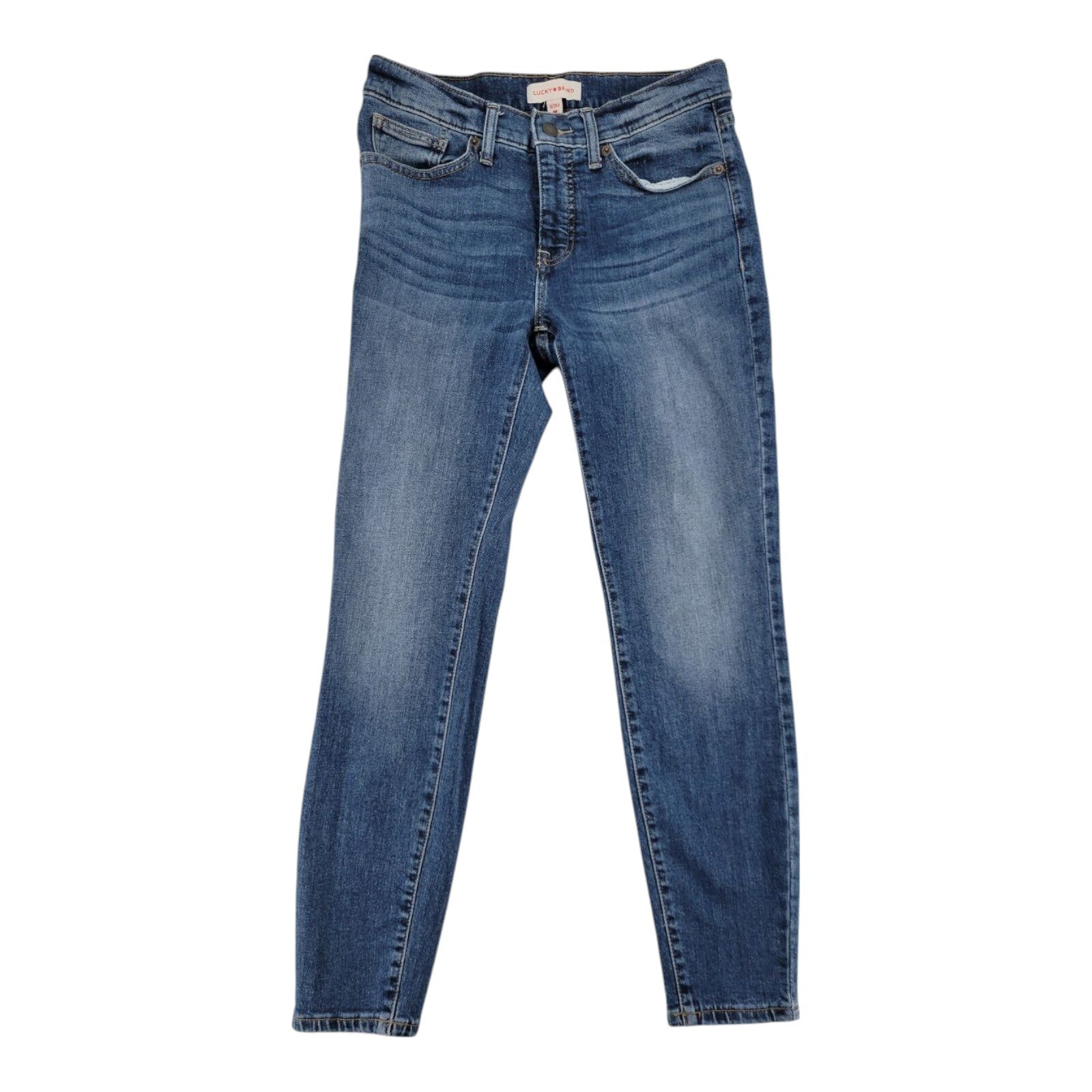 Lucky Brand Medium Wash Stretch Skinny Jeans Womens 8/29A