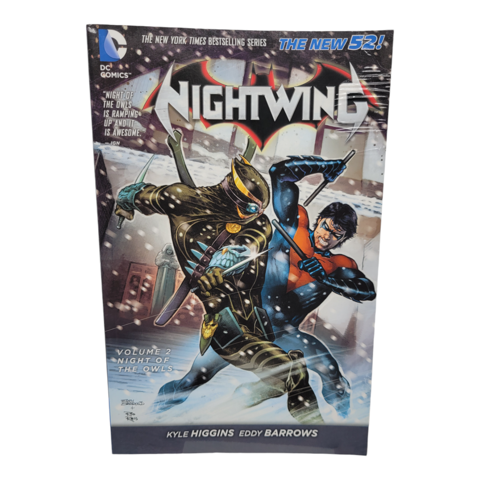 DC Comics Nightwing Volume 2 Night of the Owls Graphic Novel by Kyle Higgins