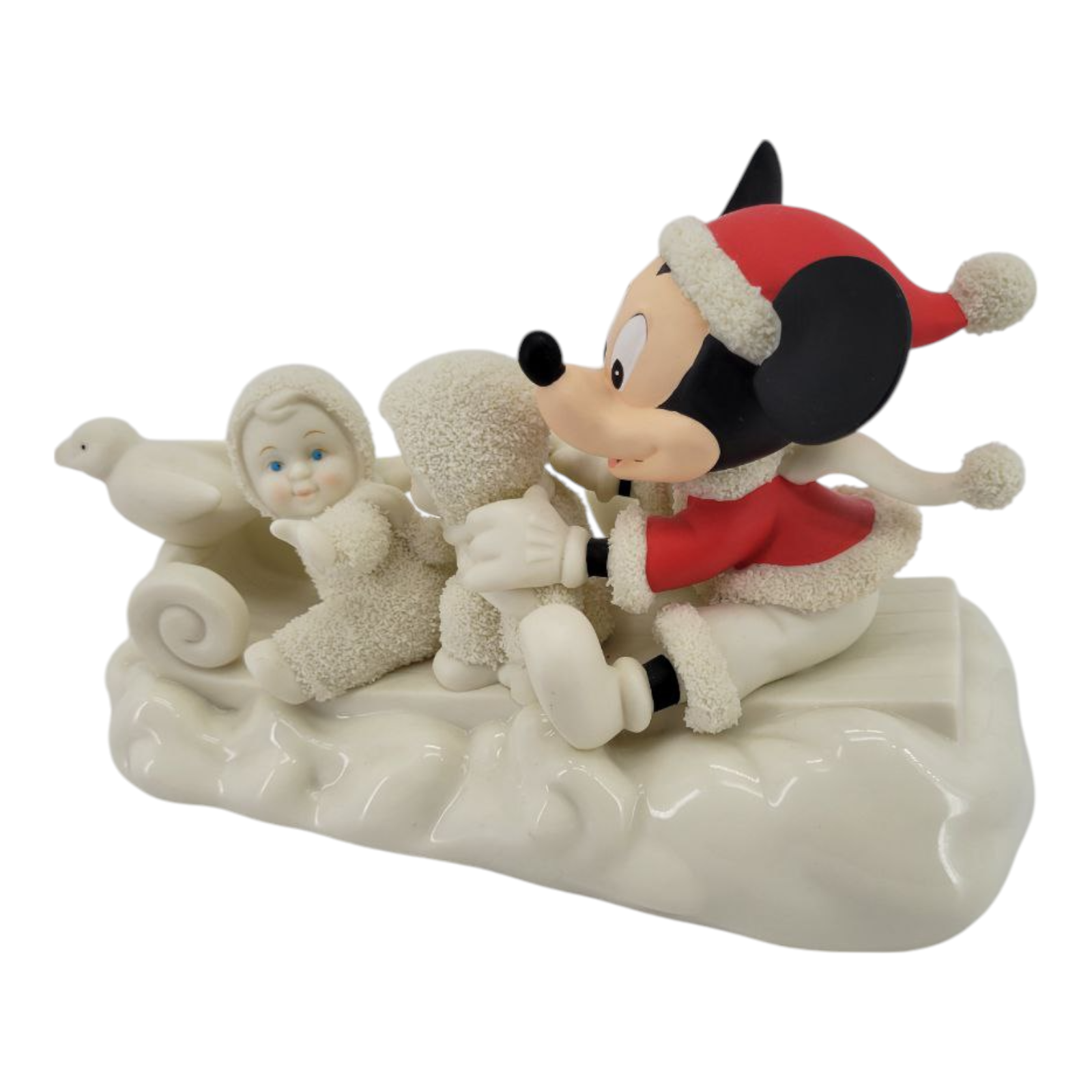 Department 56 Disney Showcase Snowbabies A Magical Sleigh Ride With Mickey