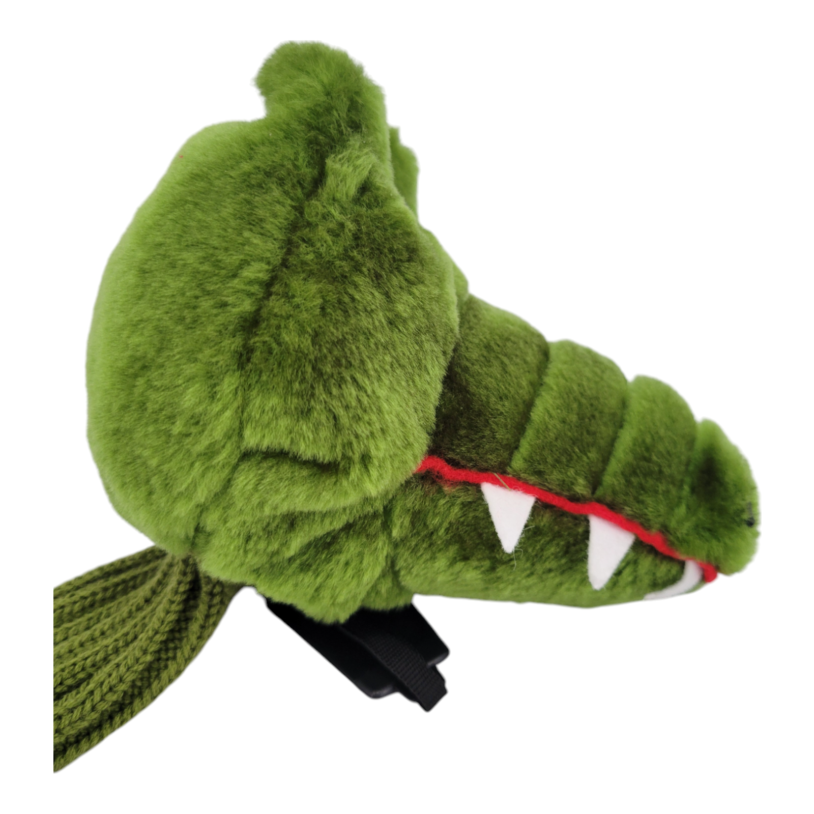 Wilson Alligator Golf Club Headcover Green Plush Knit Acrylic for Driver