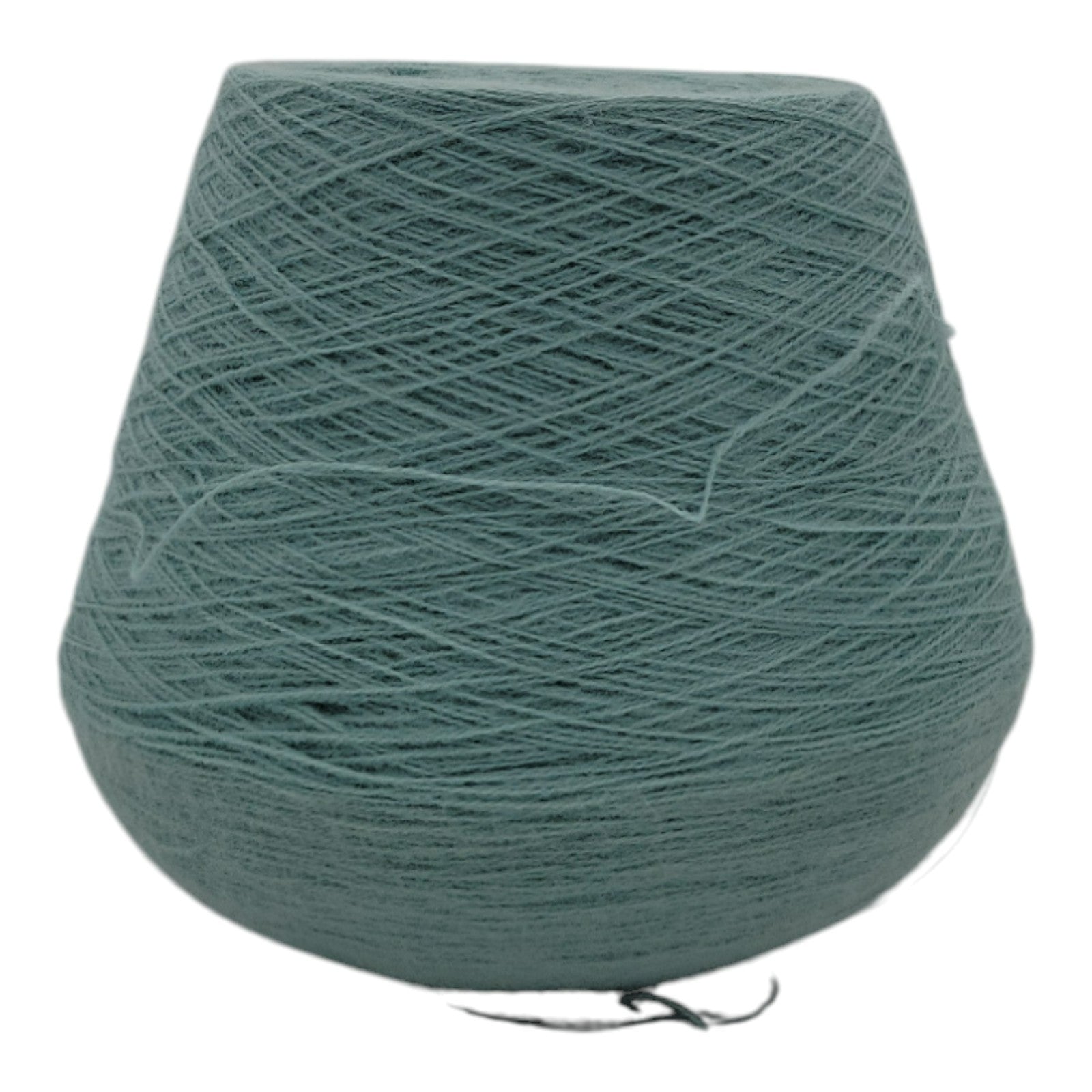 Vintage Spectrell Misty Turquoise Yarn Cone 2/24
