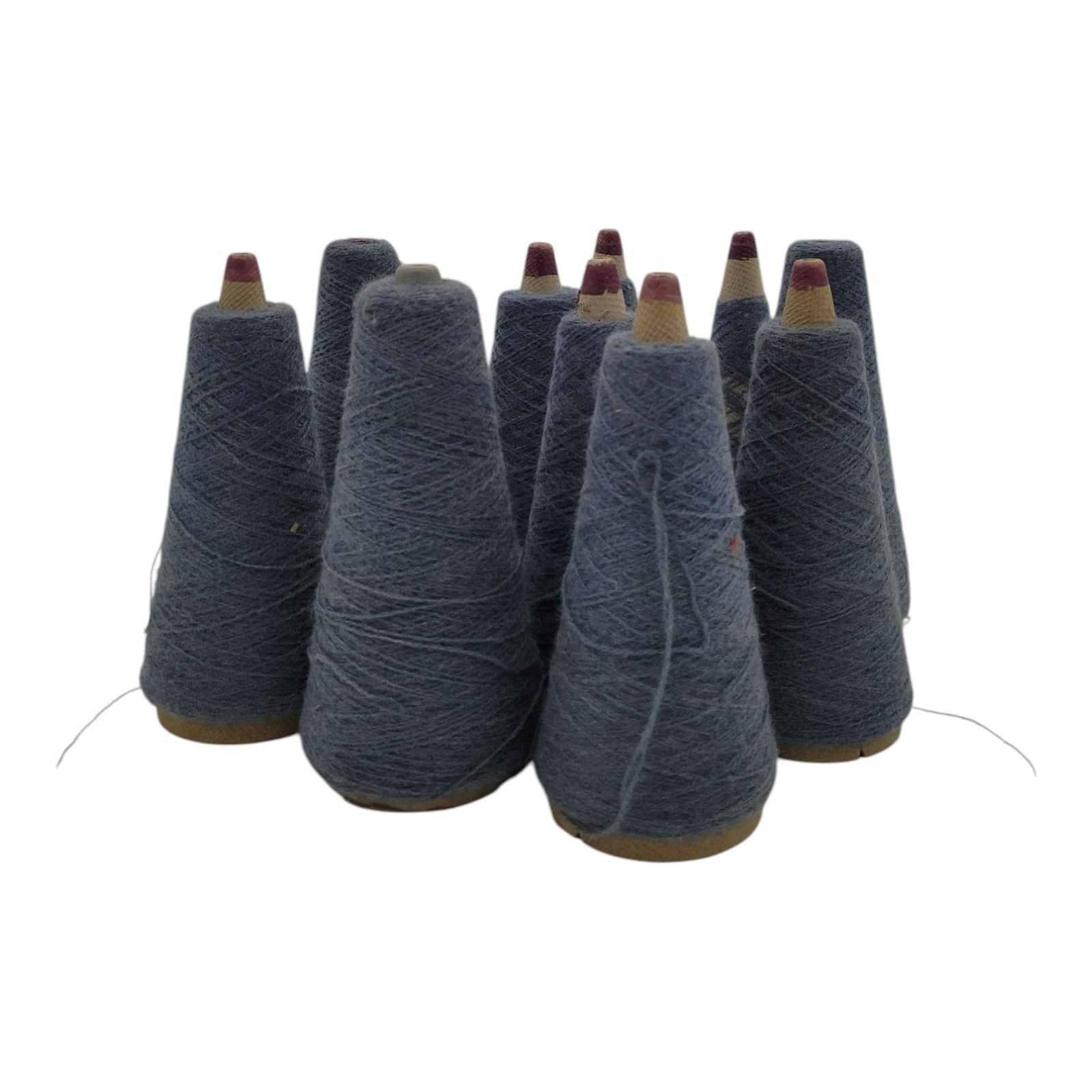 Vintage Templon 2/24 Sealskin Header Acrylic Cone Yarn Lot of 10