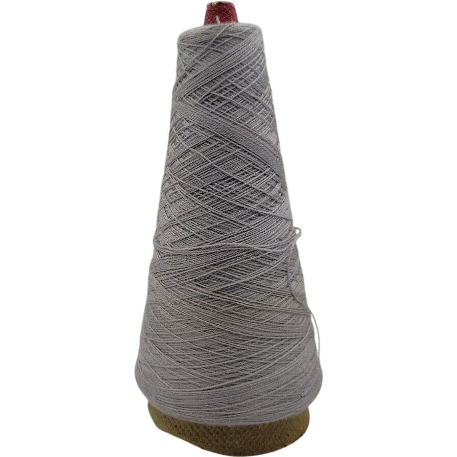 Vintage Pisgah Yarn 2/24 Lt Grey Cone Yarn Weaving Knitting Lot 4220