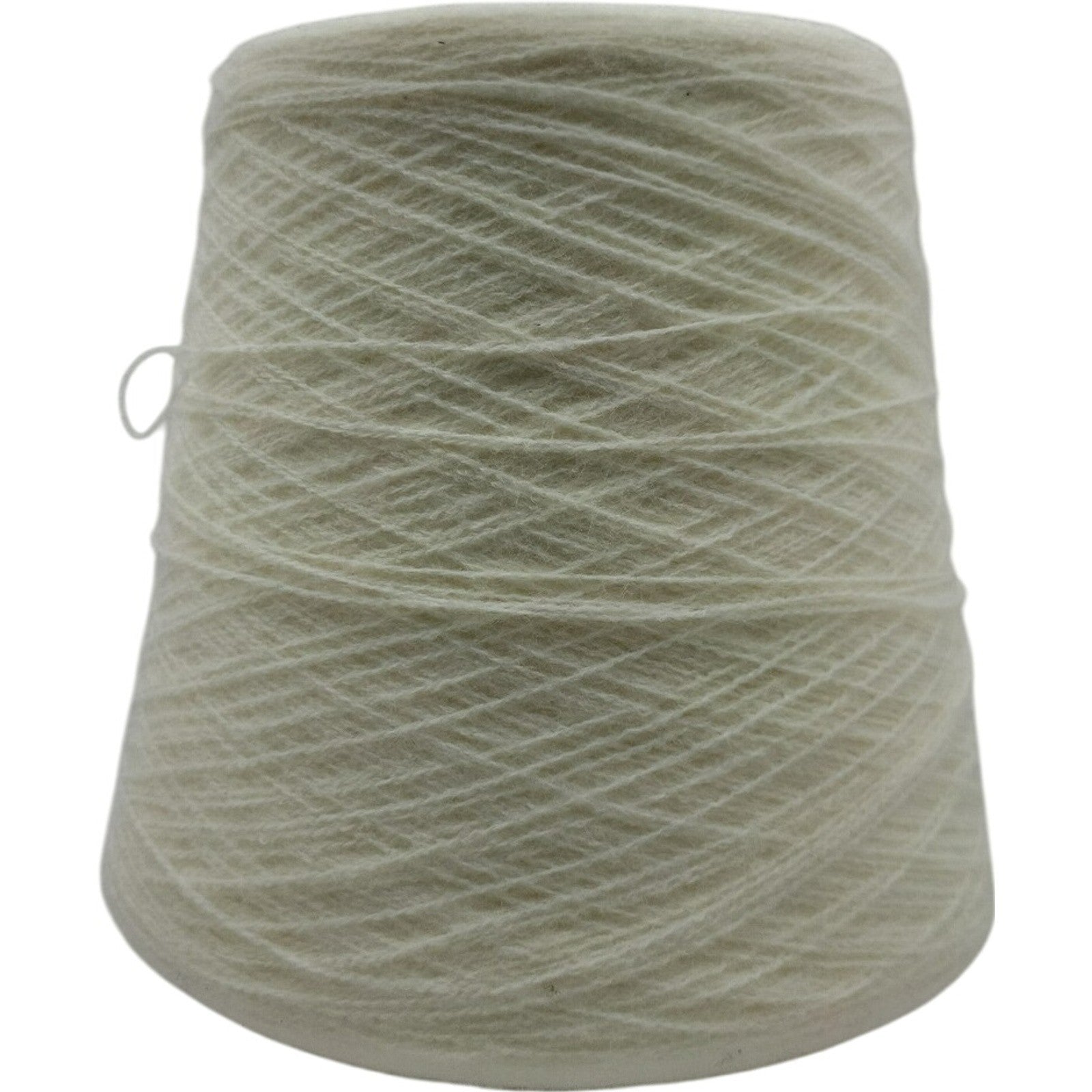 Vintage Spinnerin 2/24 Acrylic Cone Yarn Bone 20642